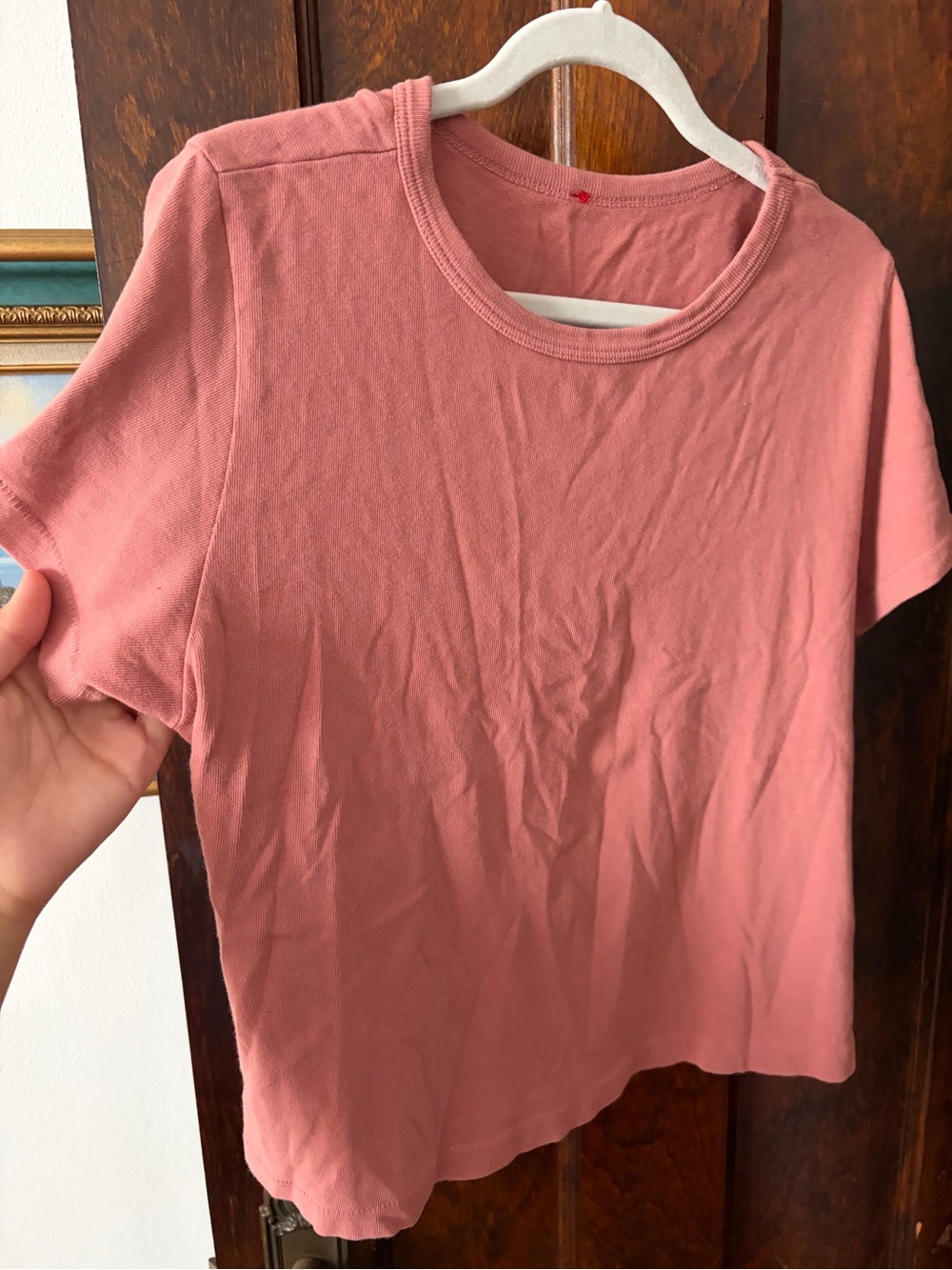 Le Bon Shoppe little boy tee in soft pink - Picture 3 of 9